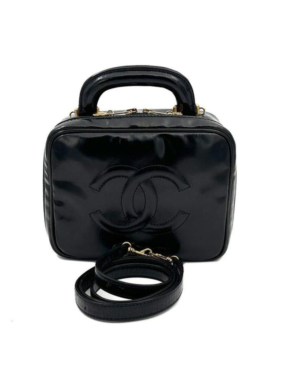 Chanel Leather Vanity Crossbody Bag #370750C80B